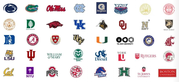 Universities our students attend