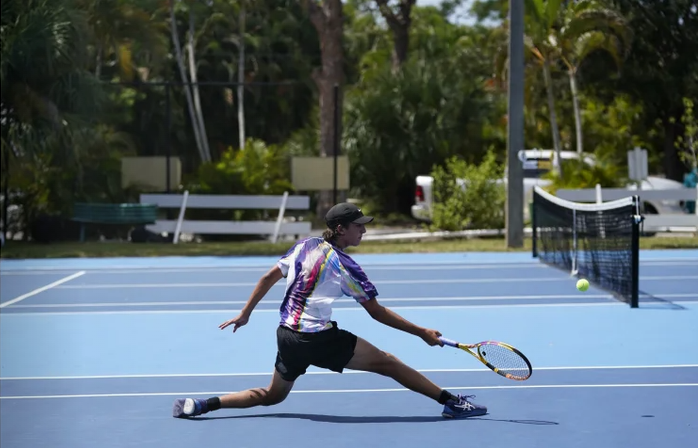 Student-athletes in classroom