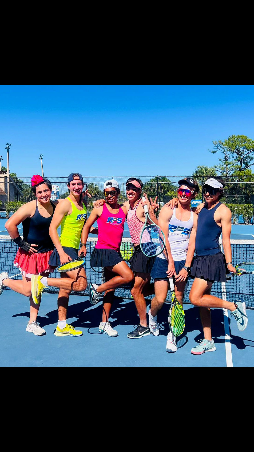 Student athlete boarding team bus