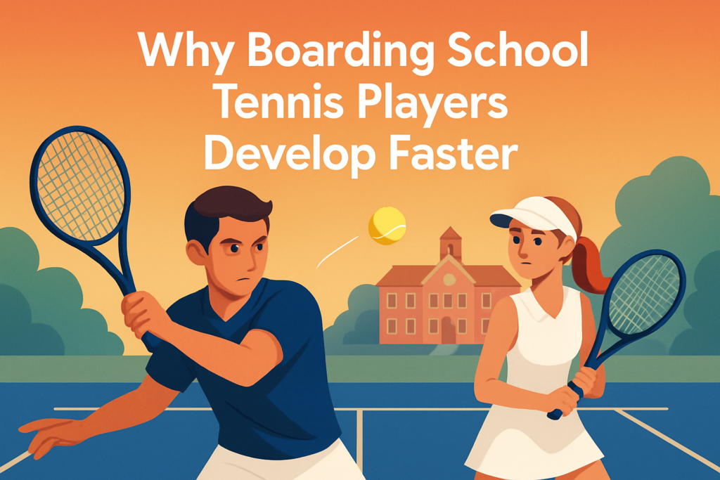 Why Boarding School Tennis Players Develop Faster