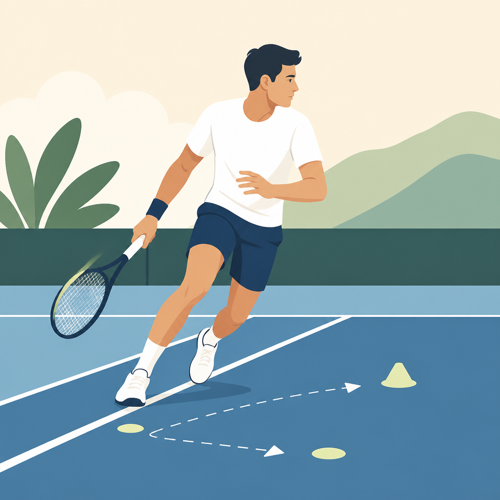 How to Improve Tennis Footwork Without Overtraining