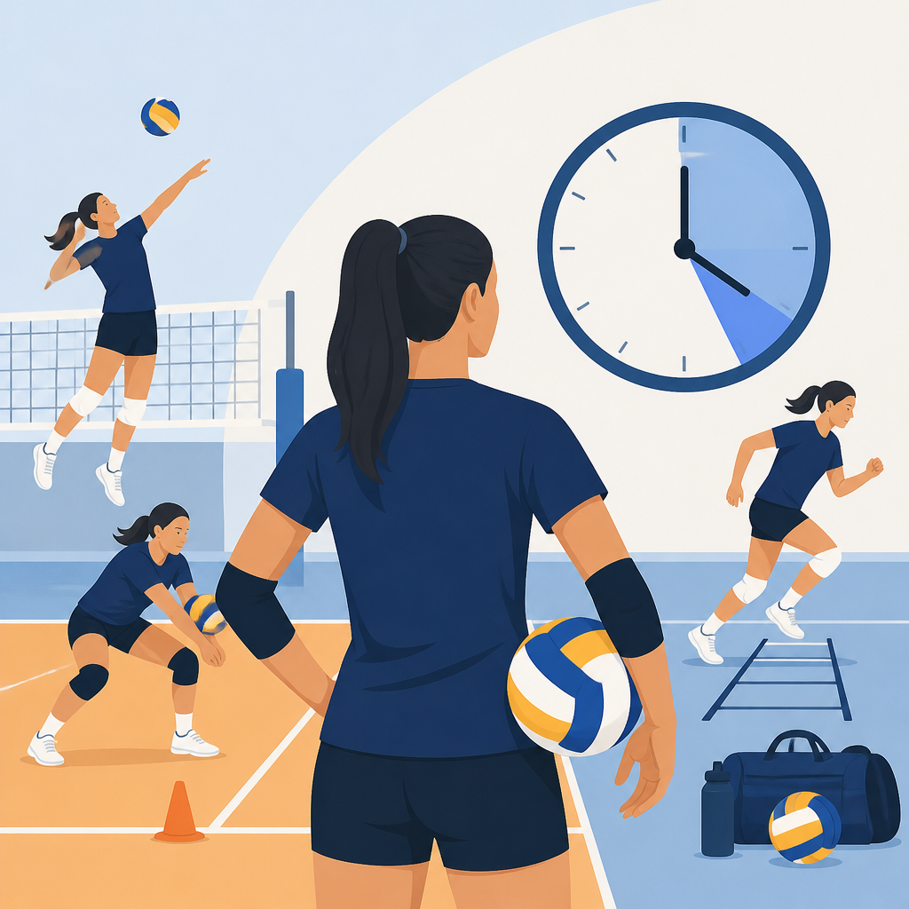 How Many Hours Should Volleyball Players Train Per Week